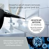 Tower T134000PL THS10 Corded Handheld Steam Cleaner 1050W Platinum view 3