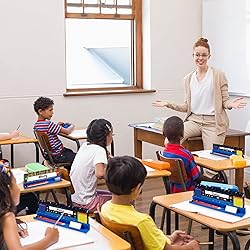 PerKoop Classroom Desk Name Plates Holder Index