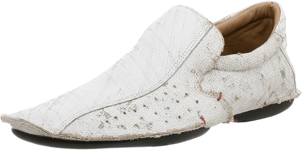 red tape slip on shoes