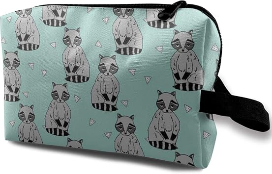 Le Raton Laveur Les Ratons Laveurs Menthe Pepiniere Bebe Enfants Mignon Woodland Forest Animal 2507 Portable Voyage Maquillage Cosmetique Sacs Organisateur Multifonction Cas Sacs Pour Femmes Amazon Fr Beaute Et Parfum