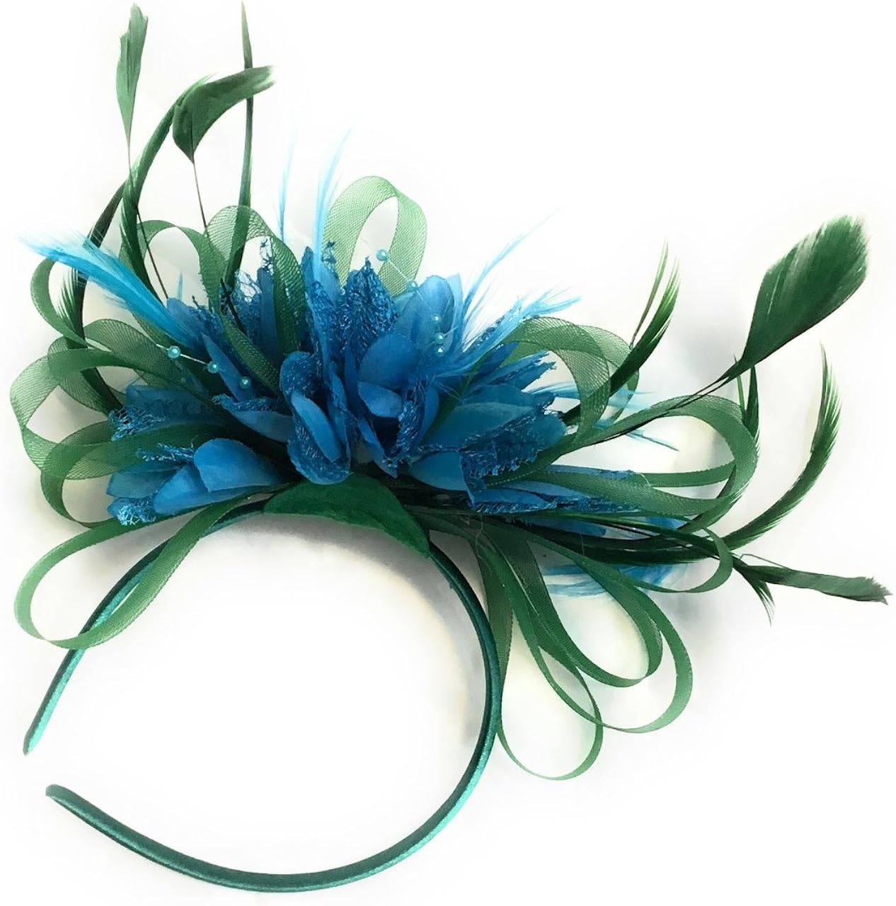 ice blue wedding hats