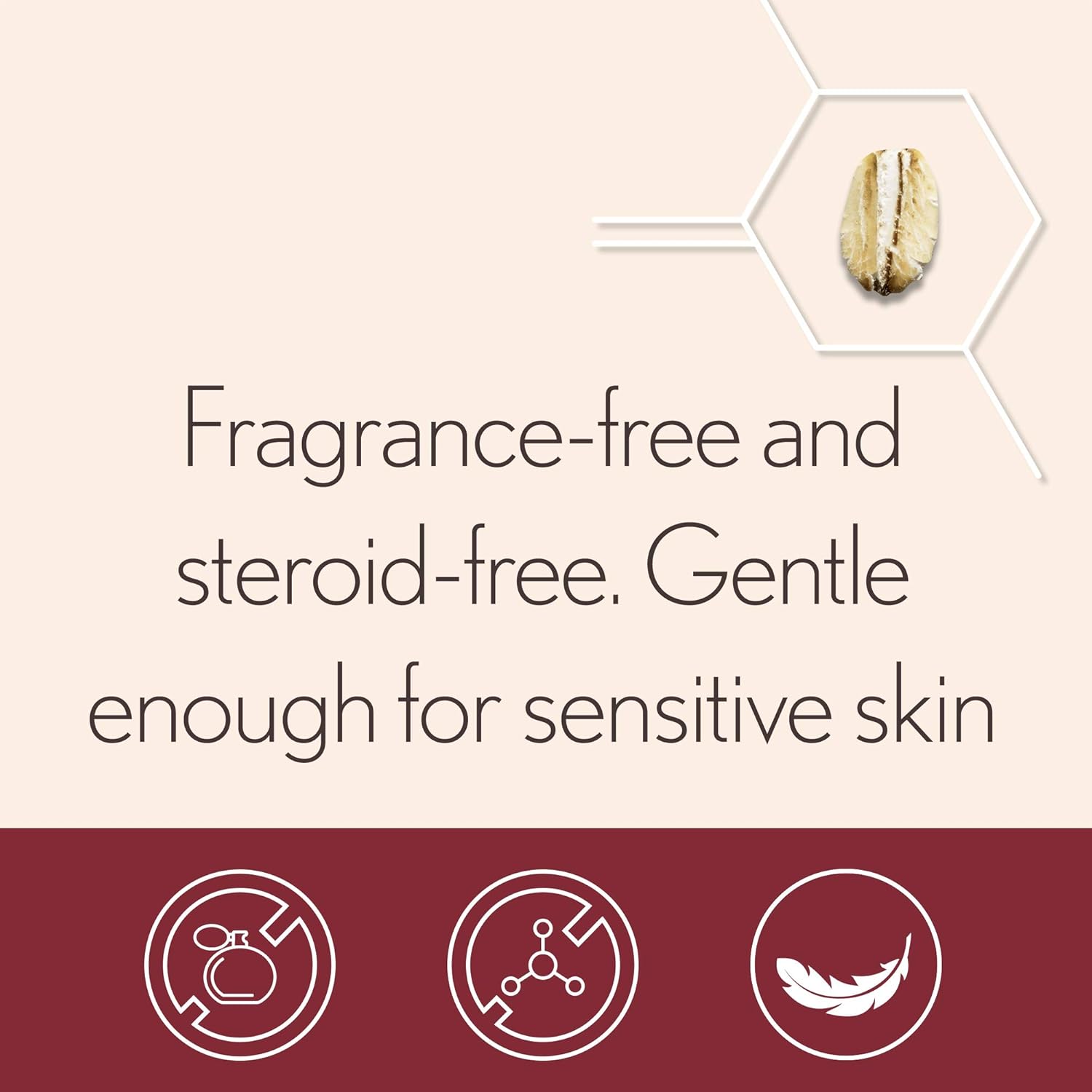 Aveeno Skin Relief Intense Moisture Hand Cream with Soothing Oat and Rich Emollients for Dry Skin, 24 Hour Moisture, Fragrance and Steroid Free, 3.5 oz : Body Lotions : Beauty
