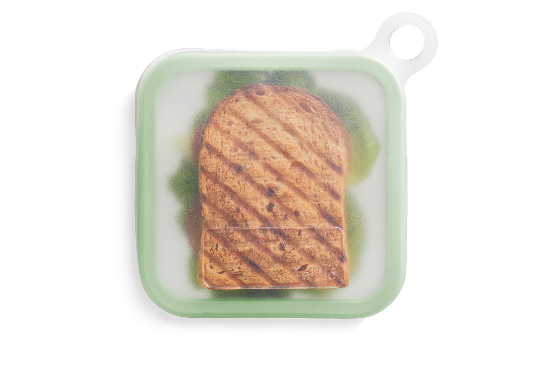 Lékué Reusable sandwich Case, Green, Standard 3401700B04U004