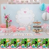 OSDUE Pixel Game Theme Tablecloth 130x220 cm Disposable Birthday Cover view 8