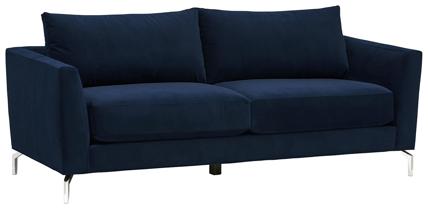 Best dark blue mid century couches