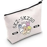 TOBGBE K-POP Group Gift SKZ Character Singer Inspired Cosmetic Bag Stay Fans Gift SKZ Album Merchandise Stay Gifts (B Role Bag)