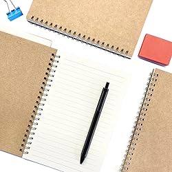 2 Pack College Ruled Notebook, Soft Yellow Cover