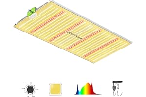 BESTVA 2025 Upgraded BP2000 LED Grow Light with High Yield Diodes & Dimmable Full Spectrum Plant Light for Indoor Plants Seedling Veg and Bloom Grow Lamp for 4x2/3x3 Grow Tent