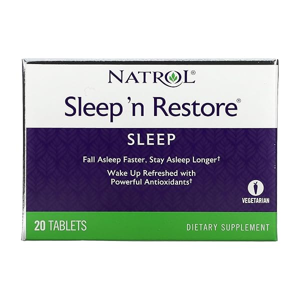 NATROL SLEEP N RESTORE 20 TABLETS