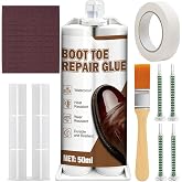 OverZyn Boot Toe Protector, Flexible and Durable, Enhances Work Boot Safety | Suitable for Work Boots, Safety Shoes, Hiking Boots boot toe guard, Repairs worn areas, protects toe tips