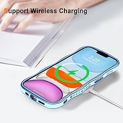 Hython for iPhone 11 Case Cute Curly Wave Frame