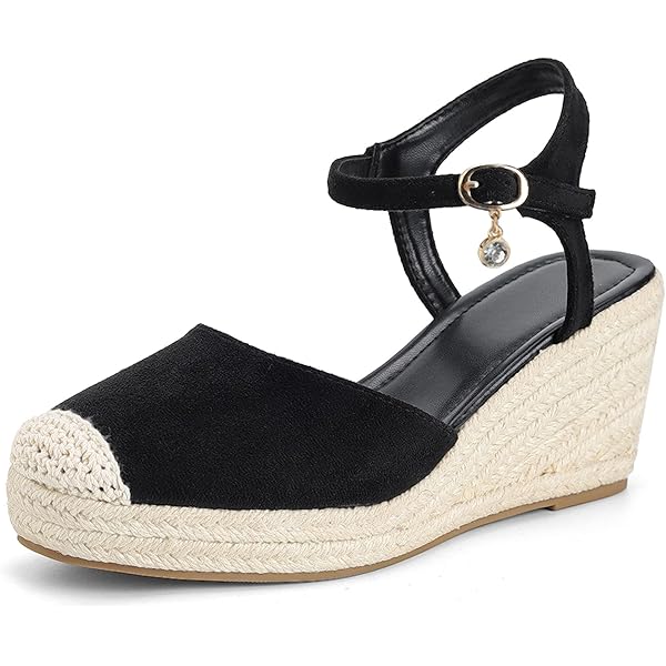 YDN Women's Platform Flip Flops - Comfy Open Toe Wedge Sandals With Arch Support