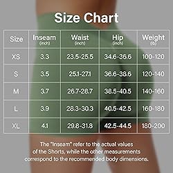 YEOREO Workout Scrunch Shorts Women V Back Gym Butt