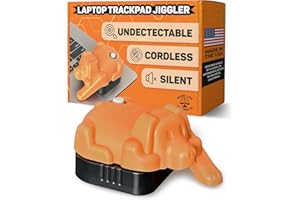 Laptop Trackpad Jiggler -AA Battery lasts 6 months -Undetectable -Cordless Mouse Jiggler -Does Not Work on DeII -Keeps Touchp