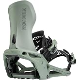 Nidecker LT Supermatic Men's Snowboard Bindings | Rear-Entry, Quick-Entry, Step-In, Flex 8/10, Nylon Highback, Nylon Baseplate, Auto Lock Buckles, Advanced