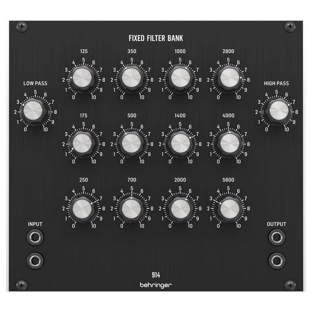 Behringer 914 FIXED FILTER BANK Legendary Analog Fixed Filter Bank Module for Eurorack