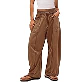 Yanekop Women's Baggy Wide Leg Palazzo Pants