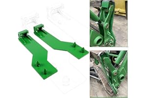 ECOTRIC Tractor Loader Quick Tach Weld On Mounting Brackets Compatible with John Deere Tractor Loaders