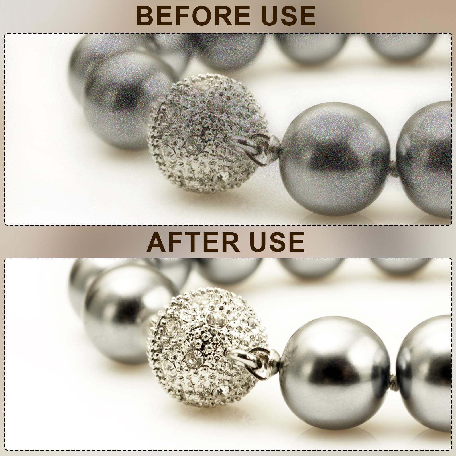 TOYMIS 4pcs Silver Polishing Cloth, 7.87x7.87in Double-Side Jewelry Cleaning Cloths Multi-Layer Jewelry Polishing Cloths for Silver Gold Platinum Jewelry Cleaning Accessories