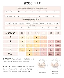 SHAPELLX Wireless Comfy Bra for Womens Seamless Bra