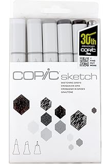 Amazoncom Copic Marker Copic Sketch Markers Black
