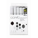 Copic Marker S 6-Piece Sketch Set, Gray