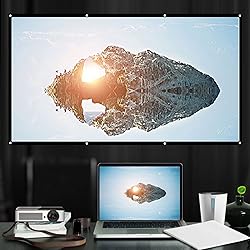 Projector Screen 120 Inches 16:9 Thicken Portable