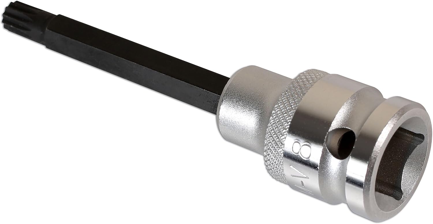Laser 6327 Split Rim Spline Bit 1/2"D M8 x 100mm, Variety pack - Image 4