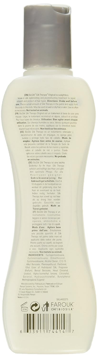 BioSilk Silk Therapy, 5.64 Fl Oz : Hair And Scalp Treatments : Beauty