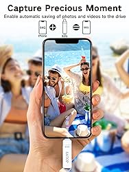 EATOP USB3.0 Flash Drive 32GB Phone Memory Stick