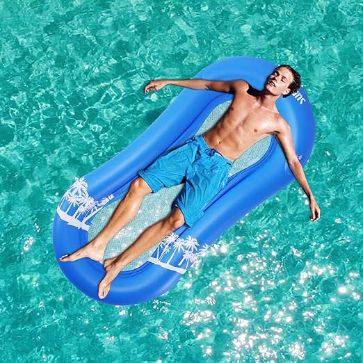 inflatable pool lounge chair