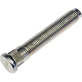 Dorman 610-786 Rear M14-1.50 Serrated Wheel Stud - 15.85 mm Knurl, 87 mm Under Head Length Compatible with Select Ram Models, 10 Pack