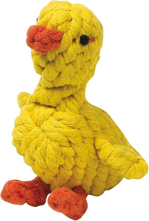Zanies Rope Duck Dog Toys, Yellow, 5" Amazon.co.uk Pet Supplies