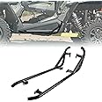 KEMIMOTO Nerf Bars Heavy Duty Black Tree Kickers Side Steps Compatible with 2014-2022 Polaris RZR XP 1000/ XP Turbo/ S900/ S1000/ Trail S 900-2 Seater RZR Nerf Bars RZR Rock Sliders Left & Right Side