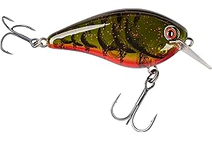 Strike King KVD 1.5 Hard Knock Fishing Lure, 3/8 oz, 3D Lifelike Eyes