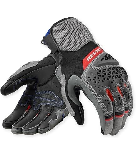 Amazon.com: REV'IT! Dirt 4 Adventure Motorcycle Gloves (Black - X