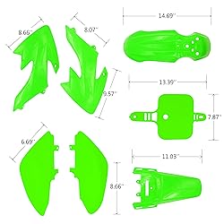 JIAXIMAN CRF50 Plastics Kit Pit Bike Parts Fairings