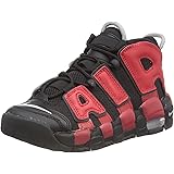 nike uptempo black gold