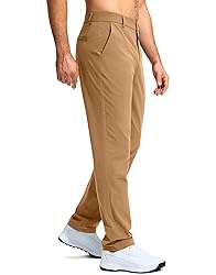 G Gradual Mens Golf Pants Stretch Dress Casual