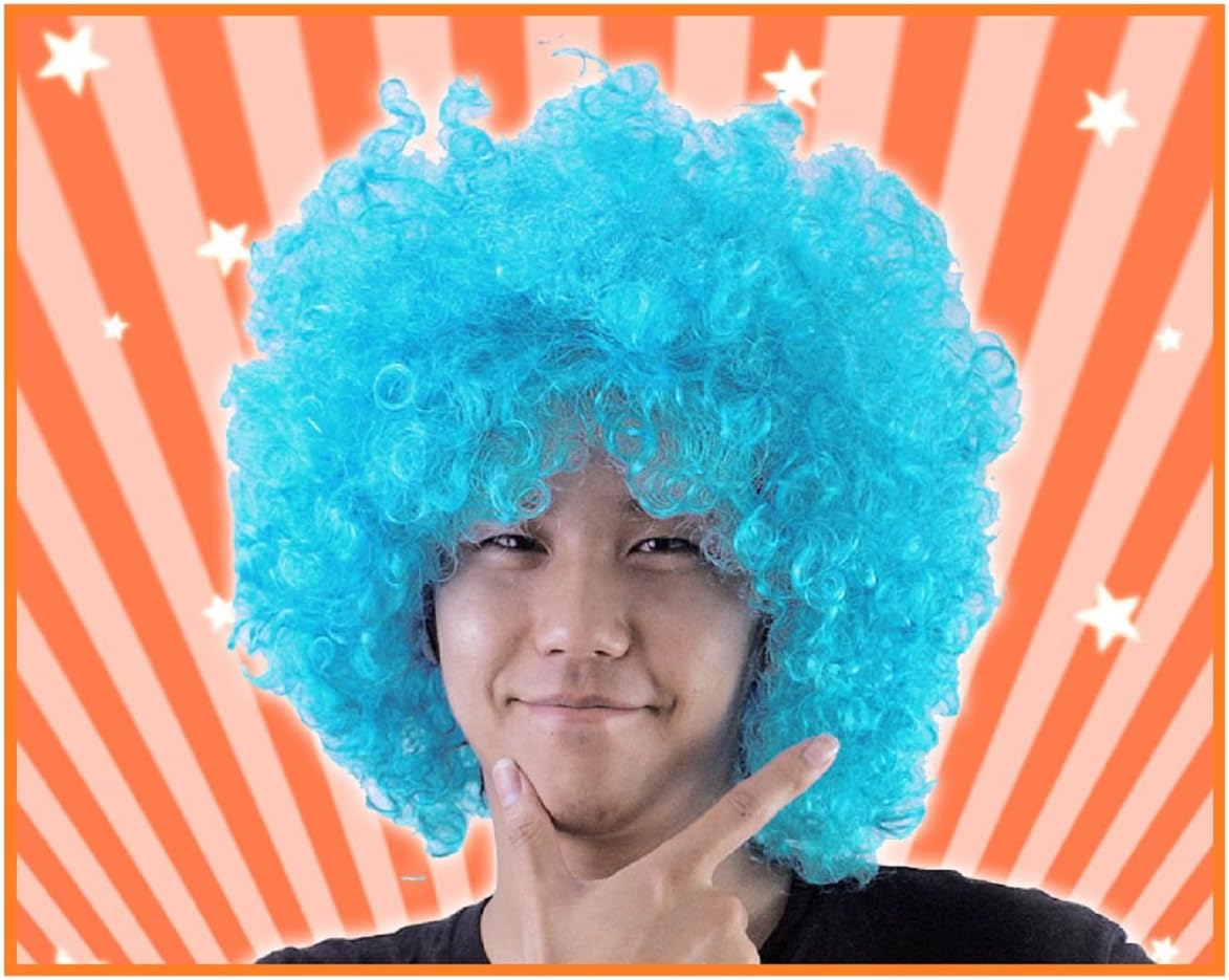 UNI Afro Hair Light Blue (Wig)