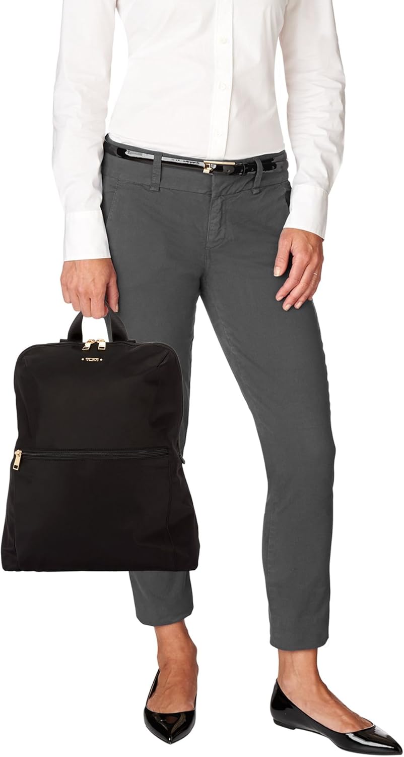  | TUMI - Voyageur Just In Case Backpack - Lightweight Foldable Packable Travel Daypack for Women - Black | Casual Daypacks