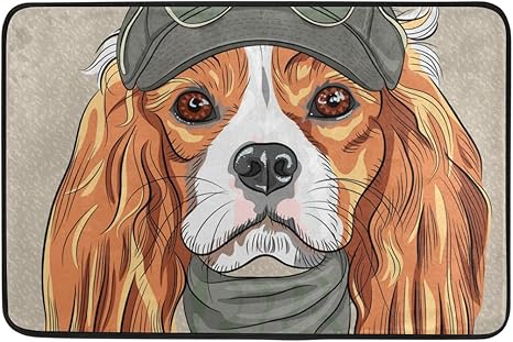 Amazon Aomoki 玄関マット ノーマット カーペット 室内 北欧 犬 玄関マット オンライン通販