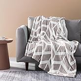 VENTIMI Electric Blanket Heated Throw, 50" x 60" Heated Blanket with 5 Heat Levels & 3 Hours Auto Off, Fast Heating Blankets with ETL & FCC Certification, Beige
