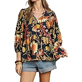 Umgee USA Floral Print Mixed Top