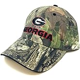 Officially Licensed University Georgia Hat Adjustable Bulldogs Camouflage MVP Team Logo Cap (Multi)