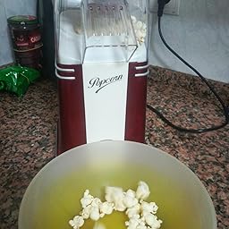 Palomitero Máquina de Palomitas Nostalgia 100% Libre de aceite ...