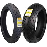 Pirelli Angel ST Motorcycle Tire Set 120/70ZR17 58W &amp; 190/50ZR17 73W | High-Performance, Sport Touring, Excellent Grip on All Road Conditions, Unique Tread Design for Extended Mileage Capability