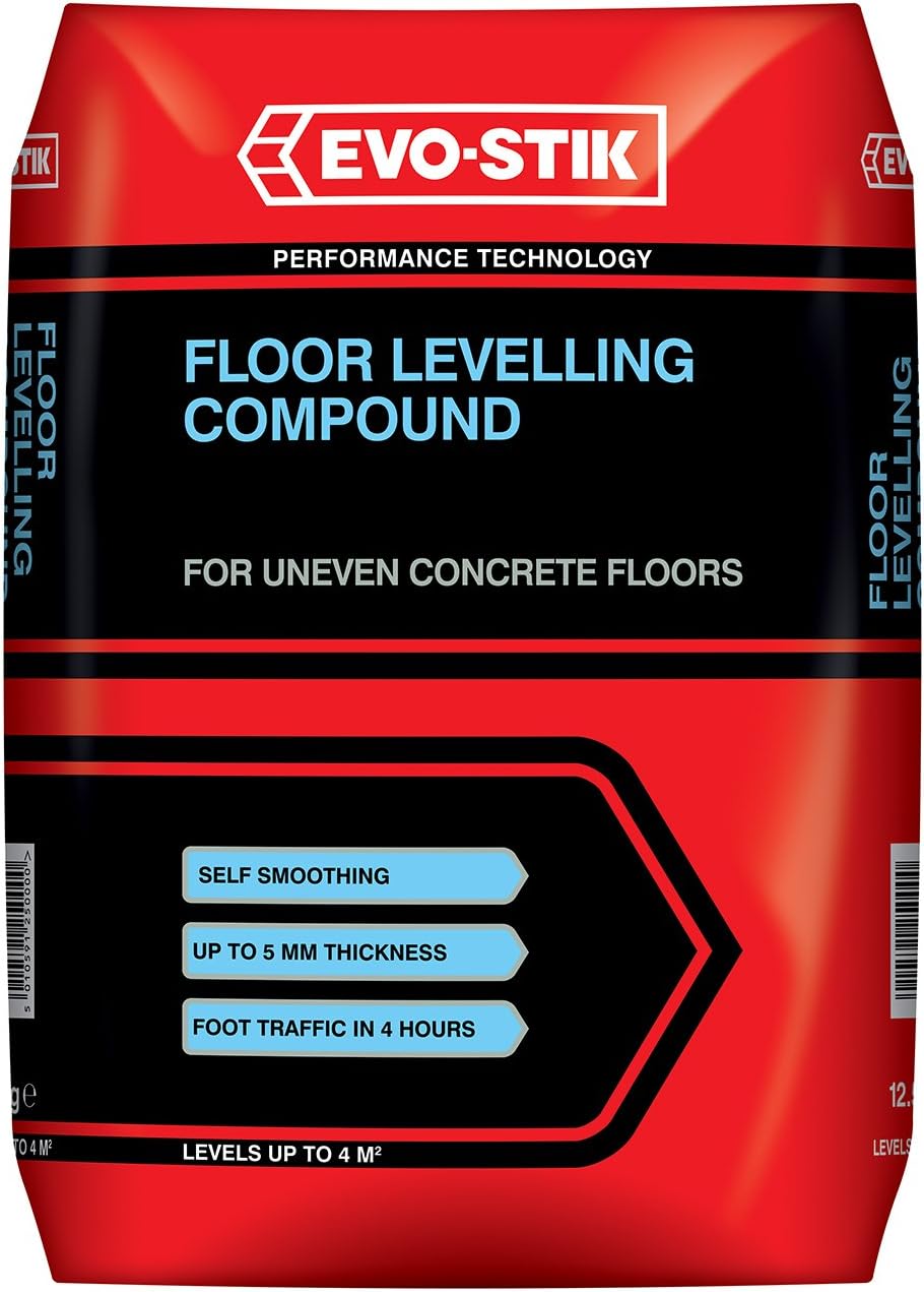 EvoStik 30812288 25 kg Floor Levelling Compound Grey BigaMart
