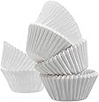 A World of Deals Best Quality Standard Size White Cupcake Paper - Baking Cup - 1 Pack Cup Liners 500 Pcs