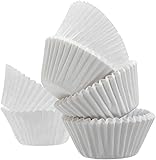 Reynold Best Quality Standard Size White Cupcake Paper - Baking Cup - 2 Packs Cup Liners 500 Pcs
